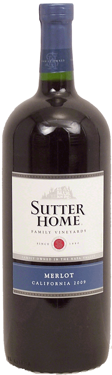 Sutter Home  merlot wine of California, 13% alc. by vol. Full-Size Picture